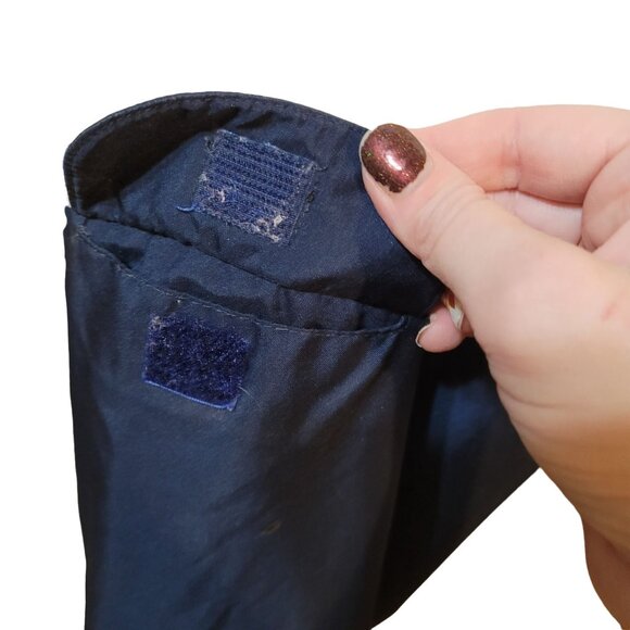 Vintage 1980s Unisex Small SKYR Ski Snow Jacket Red White Blue Men Women Preppy - Picture 7 of 11